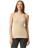 Ladies' CVC Racerback Tank - BLACK - S