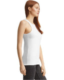 Ladies' CVC Racerback Tank - BLACK - S