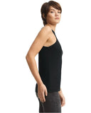Ladies' CVC Racerback Tank - BLACK - S