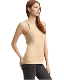 Ladies' CVC Racerback Tank - BLACK - S