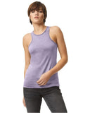 Ladies' CVC Racerback Tank - BLACK - S