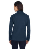 Ladies' Stretch Tech-Shell® Compass Full-Zip - DK GREY HEATHER - S