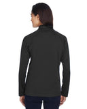 Ladies' Stretch Tech-Shell® Compass Full-Zip - DK GREY HEATHER - S