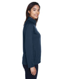 Ladies' Stretch Tech-Shell® Compass Full-Zip - DK GREY HEATHER - S