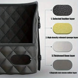 Large Capacity Car Seat Back Organizer with Storage Bag