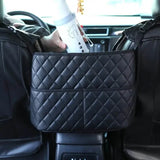 Large Capacity Car Seat Back Organizer with Storage Bag