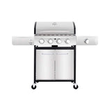Large Outdoor 42K BTU BBQ Stainless Steel Propane Gas Grill With 4 Burners (SAK61283)