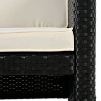 Large Outdoor Quadrilateral Spa Surround Rattan Sectional Sofa Set With Storage Compartments (SAK80217)