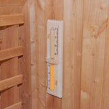 Thermora Ignite Large Premium American White Oak Outdoor Wooden Barrel Sauna With 4.5KW Sauna Heater (SAK45968)