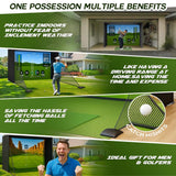 Large Premium Indoor Golf Simulator Enclosure Net With Frame And HD Screen Kit [ENCLOSURE ONLY] (SAK34172)