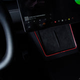 Laser-Carved Ambient Light for Model Y Juniper Wireless Charging Port | TESERY