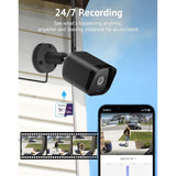 LaView Security Camera Outdoor 1080P HD Wi-Fi Camera  (Refurbished)