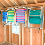 Lawn Chair Organizing Stud Mounted Hooks