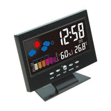 LCD Color Screen Digital Backlight Snooze Alarm Clock