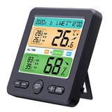 LCD Display Wall-Mounted Desktop Indoor High-Precision Temperature and Humidity Meter
