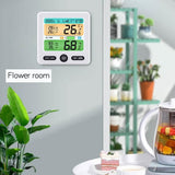 LCD Display Wall-Mounted Desktop Indoor High-Precision Temperature and Humidity Meter