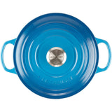 Le Creuset Enameled Cast Iron Signature Round Dutch Oven, 7.25 qt., Marseille