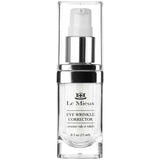 Le Mieux Eye Wrinkle Corrector Cream - Hyaluronic Acid Moisturizer for Eyes with 7 Potent Peptides & Amino Acids, Under Eye Corrector Cream (0.5 oz / 15 ml)