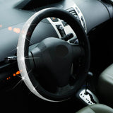 Leather Diamond Rhinestone Car SUV Steer Protector