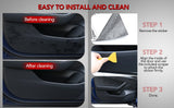 Leather Door Protector Anti-Kick  Mat for Tesla Model Y 2020-2025.03