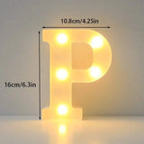 LED Alphabet Light