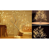 LED Artificial Twig Tree Light Tabletop Bonsai Lamp