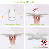 LED Garage Light E27/B22 60W
