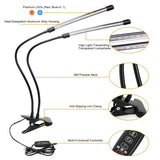 LED Grow Light Dual Head Lamp