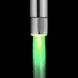LED Light Water Faucet Tap Heads Glow LED Shower Stream