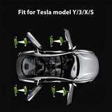 LED Logo Tesla Puddle Lights for Model 3/Y/S/X | TESERY