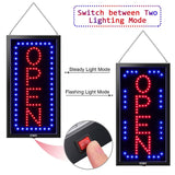 LED Open Sign Advertisement Board With Remote Control and Timing Function