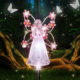 LED Solar Angel Garden Stake Lights