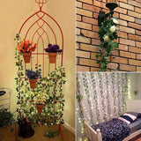 LED Solar Ivy Leaf String Light