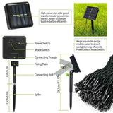 LED Solar Power Fairy String Lights
