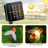 LED Solar String Bee Lights 30 Honeybees