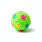LED Spiky Flashing Soccer Balls – Individual | Assorted Neon Colors