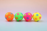 LED Spiky Flashing Soccer Balls – Individual | Assorted Neon Colors