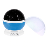 LED Star Sky Projector Night Light Kids Rotating Starry Night Lamp USB Sleep Light Xmas Gift