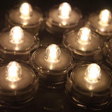 LED Submersible Waterproof Floral Decoration Tea Vase Battery Light Candles