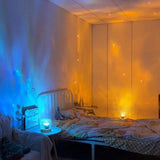 LED Water Ripple Ambient Night Light