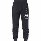 Leo Rosi Women's Love Dog Paw Print Joggers