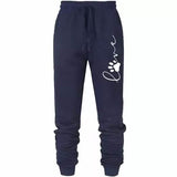 Leo Rosi Women's Love Dog Paw Print Joggers