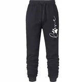 Leo Rosi Women's Love Dog Paw Print Joggers