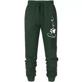Leo Rosi Women's Love Dog Paw Print Joggers