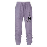 Leo Rosi Women's Love Dog Paw Print Joggers