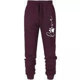 Leo Rosi Women's Love Dog Paw Print Joggers