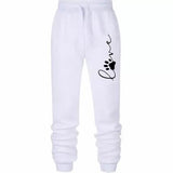 Leo Rosi Women's Love Dog Paw Print Joggers