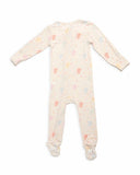 Leo Bamboo Zipper Footie