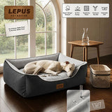 Lepus Dolce Premium Pet Bed Anthracite Large 90 x 75 cm