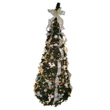 Let It Snow Holiday Collection Pop-Up Tree with Clear Lights - Assorted Styles